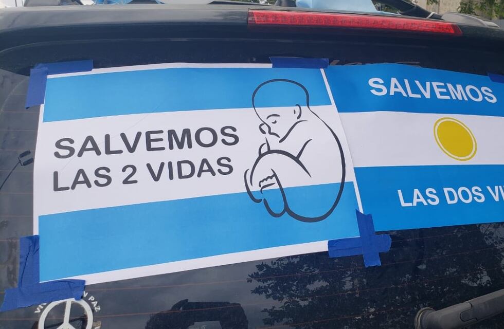 “Salvemos las dos vidas”: marchan en Córdoba contra la legalización del aborto