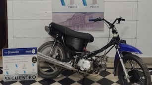 Tres Arroyos: recuperan moto robada en enero de 2024 en Necochea