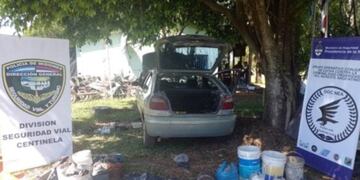 Incautan droga transportada en un vehículo en el puesto Centinela.