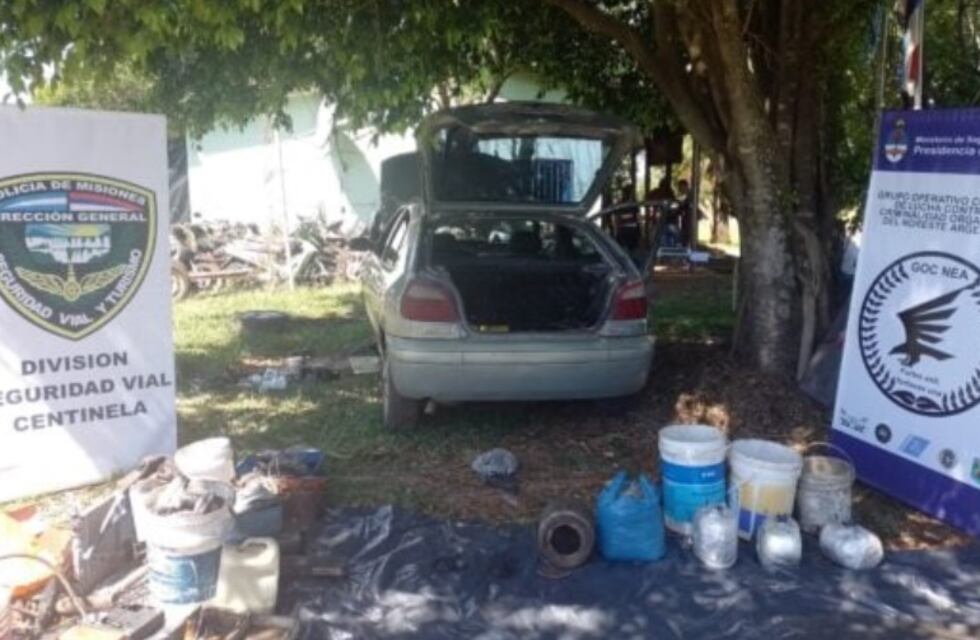 Incautan droga transportada en un vehículo en el puesto Centinela