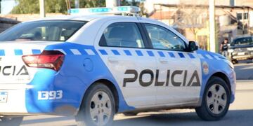 Tratando de escapar de dos patrulleros, se tropezó e incrustó su cabeza en una reja.