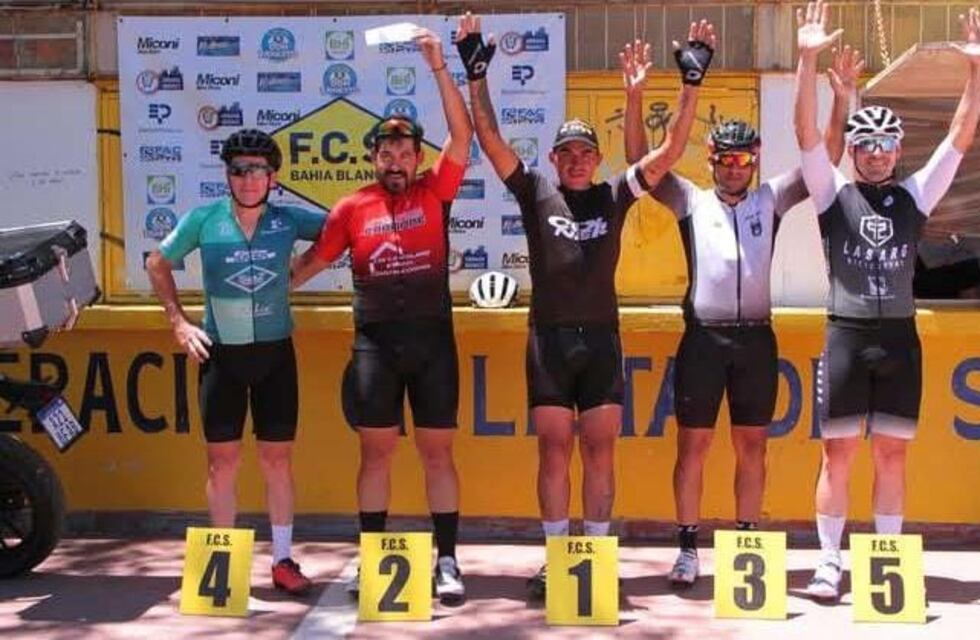 Ciclismo: el puntaltense Matías Pollio ganó en el cierre de año en Bahía Blanca