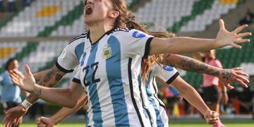 El gol más simbólico de su carrera, tras volver a la Selección para la Copa América, en donde clasificó para jugar su último Mundial.