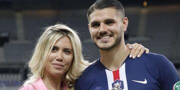 Wanda Nara y Mauro Icardi, escándalo y separación.