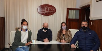 El Municipio reconoció la participación de Silvina Ocampos en el Sudamericano de Ecuador