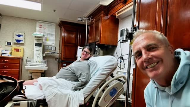 Marley viajó para el nacimiento de su hija Milenka.