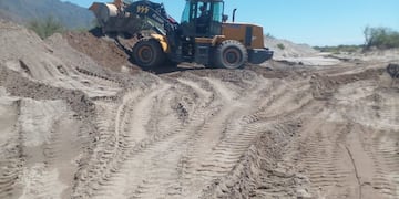 Trabajos en el canal.