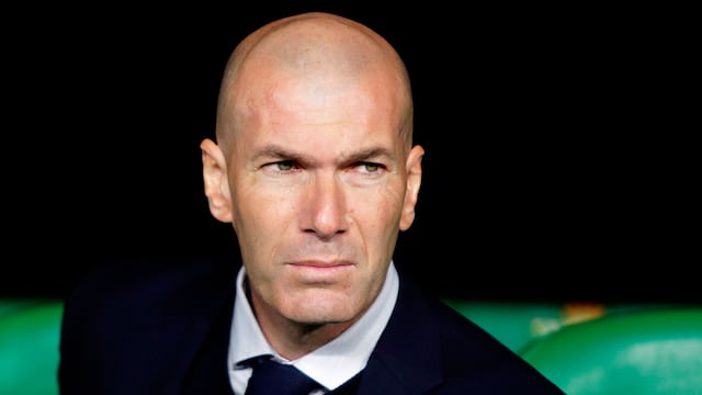 Zinedine Zidane, el DT que ganó todo con el Real Madrid. (AP)