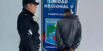 Individuo que robó una garrafa de gas fue detenido en Puerto Iguazú.