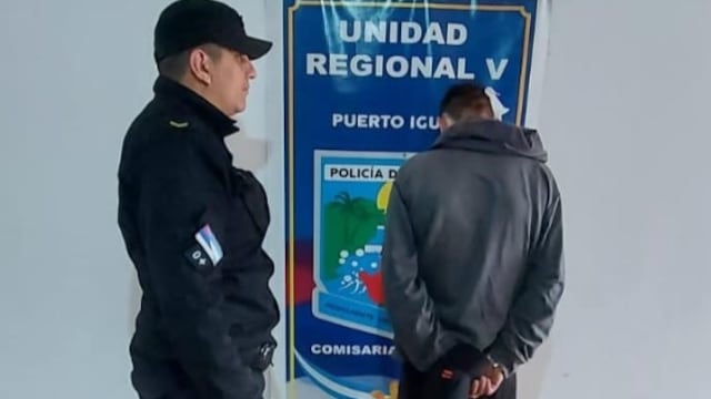 Individuo que robó una garrafa de gas fue detenido en Puerto Iguazú.