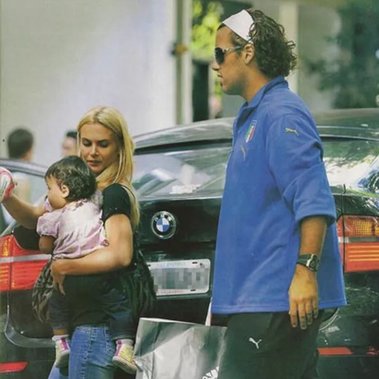 Cristian Fabbiani y Amalia Granata junto a Uma