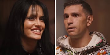 Oriana Sabatini sorprendió con una confesión al Dibu Martínez: "Te amo"