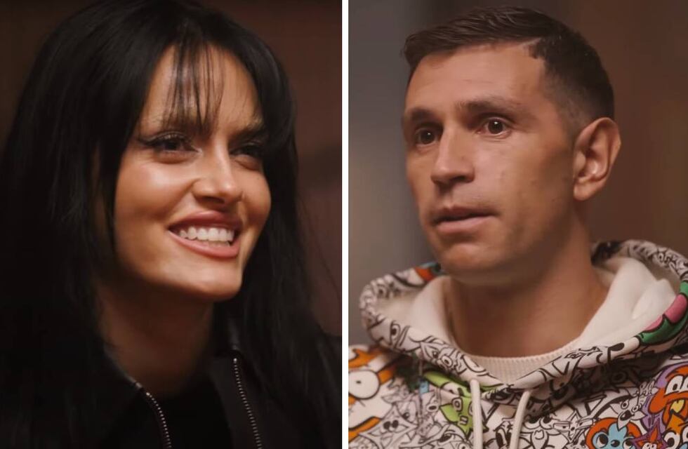 Oriana Sabatini sorprendió con una confesión al Dibu Martínez: “Te amo”