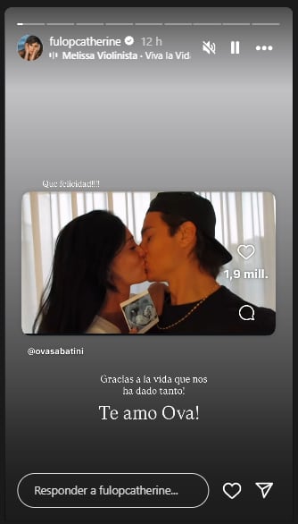 La emoción de Catherine Fulop por el embarazo de Oriana Sabatini de Paulo Dybala