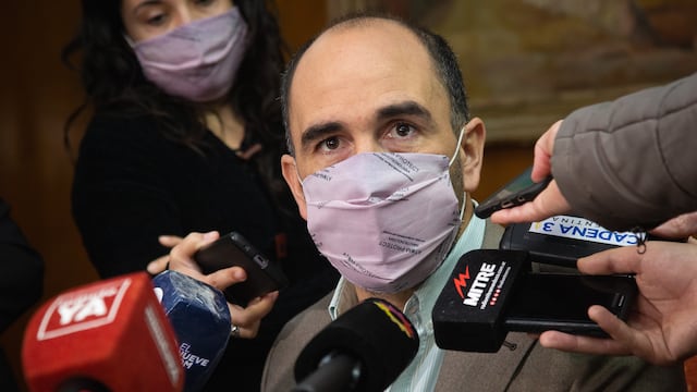 El director General de Escualas, José Thomas dijo que se estudia la posibilidad de que en un futuro se saque la presencialidad a los estudiantes secundarios. Gentileza Los Andes