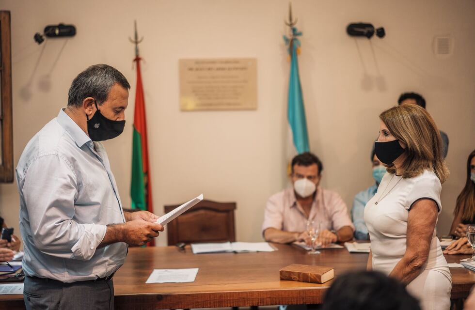 Asumió la intendenta interina de Villa Allende, en reemplazo del Gato Romero