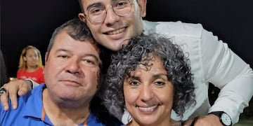 Emerenciano Sena, Marcela Acuña y César Sena, todos imputados por el supuesto femicidio de Cecilia.