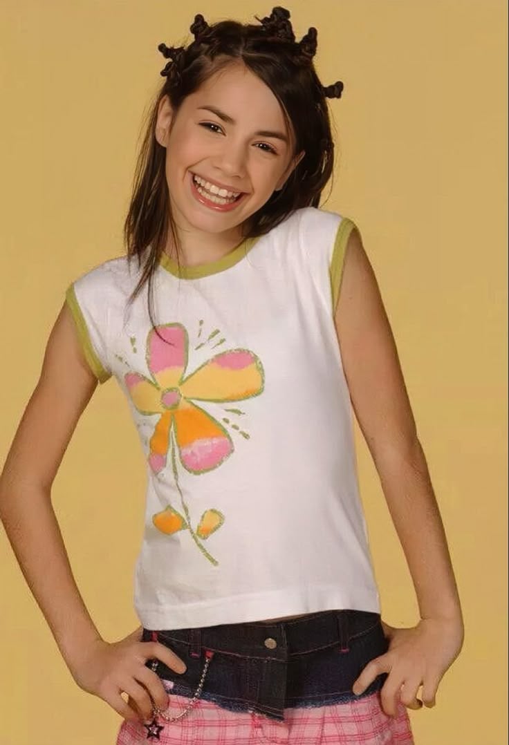 Así lucía Lali Espósito en su infancia.