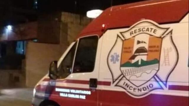 Servicio de rescate del Cuartel de Bomberos Voluntarios de Villa Carlos Paz. (Foto: Facebook / Cuerpo de Bomberos Voluntarios de Villa Carlos Paz).