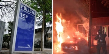 Una balacera y un atentado incendiario sumaron violencia en Rosario