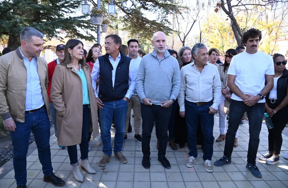 Los detalles del viaje relámpago de Rodríguez Larreta para reforzar los cierres de campaña en Mendoza