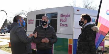 Ignacio Podio, Subsecretario de Deportes, en Rafaela en Acción