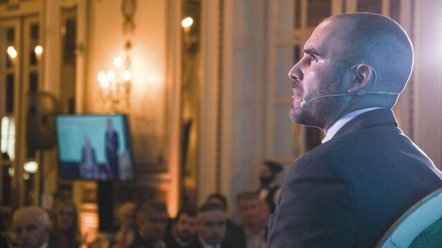 El ministro Martín Guzmán brindó una conferencia en Salta y habló del 2023. (foto: Camila Godoy/Télam).