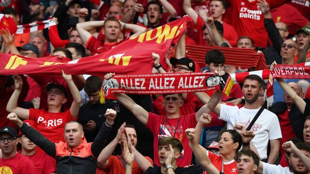 La hinchada del Liverpool se caracteriza por su gran fidelidad