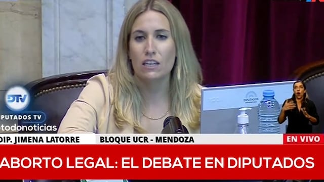 Jimena Latorre -Legisladora por Mendoza-