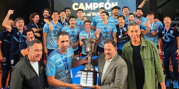 "Ciudad Vóley" , se consagró tricampeón tras imponerse a CEF Nº 5.