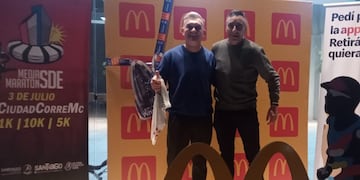 Pablo Lario maratonista Arroyito