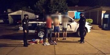 Demoraron a tres jóvenes por el robo de elementos a una escuela en Campo Viera.