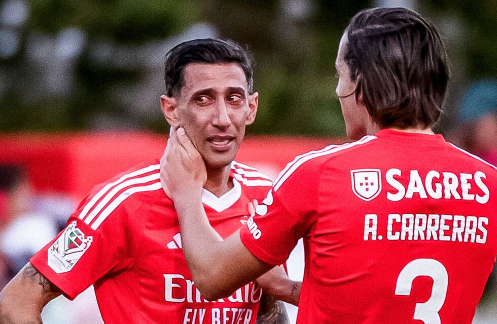 El llanto de Ángel Di María tras perder la final con Benfica y el mensaje de su esposa que ilusiona a Rosario Central