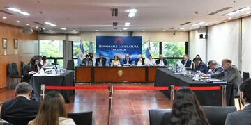 En el juicio político contra la doctora Carolina Ballestero, jueza del Colegio de Jueces del Centro Judicial Capital.