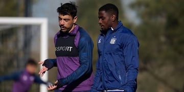 Luis Angulo regresó a Talleres luego de su préstamo por Central Córdoba de Santiago del Estero. (Talleres)