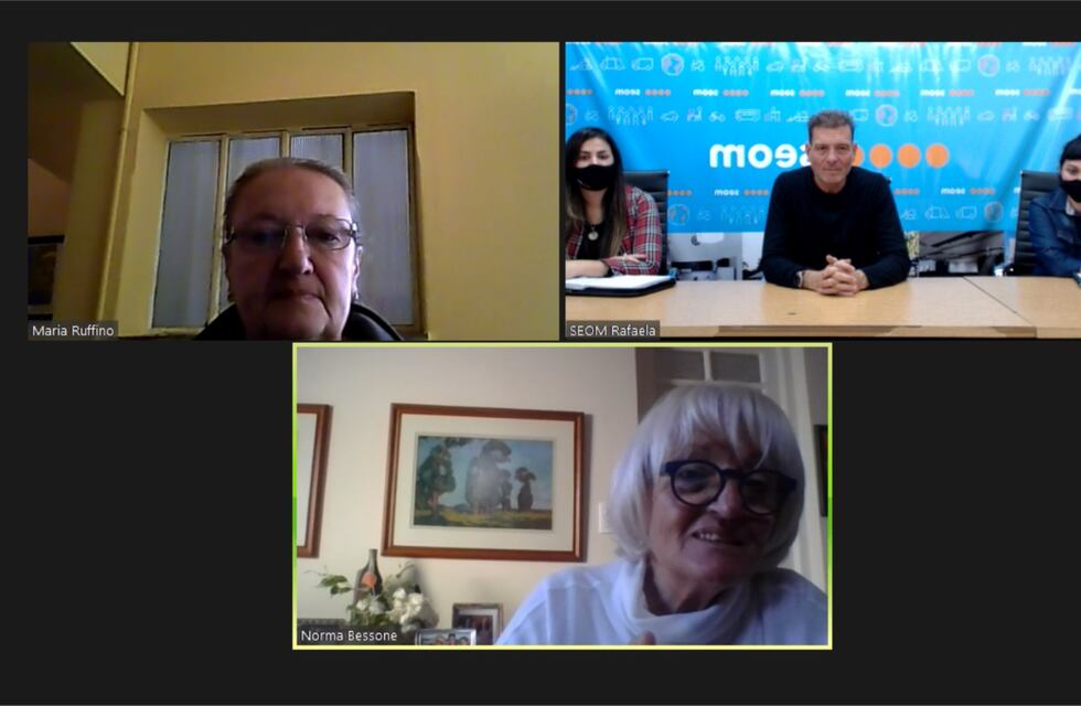 Darío Cocco, en reunión virtual con la Sociedad Rural