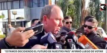 Elecciones PASO 2023: el precandidato a diputado nacional Daniel “Colo” Vancsik emitió su voto en Posadas.