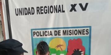 Un joven resultó herido en una pelea con arma blanca en Montecarlo: hay un detenido.