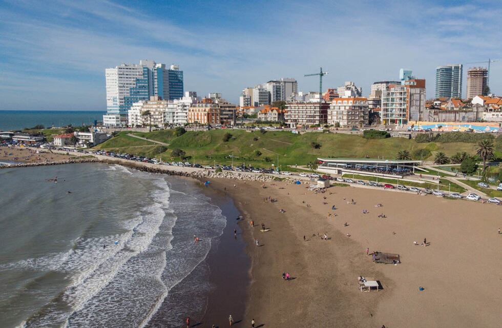 Clima en Mar del Plata: el frío se apoderó de la ciudad