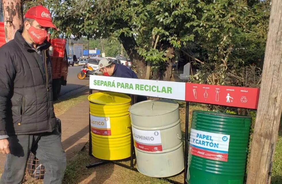Puerto Iguazú se suma a la separación de residuos