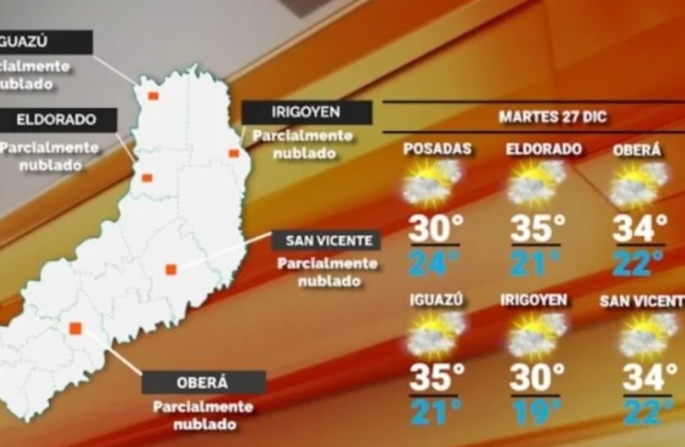 Alerta amarilla para Misiones: tormentas eléctricas y lluvias