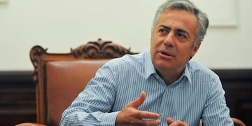Alfredo Cornejo. Fue quien lanzó la polémica, el año pasado. (Télam)