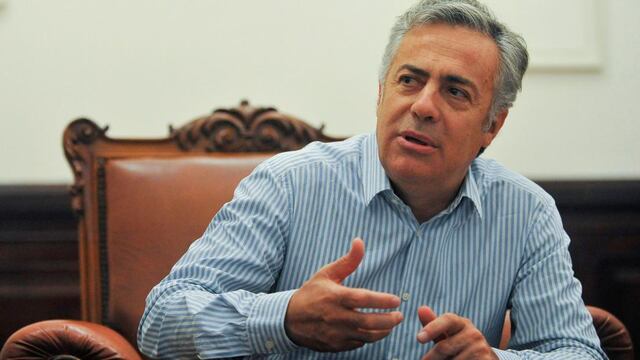 Alfredo Cornejo. Fue quien lanzó la polémica, el año pasado. (Télam)