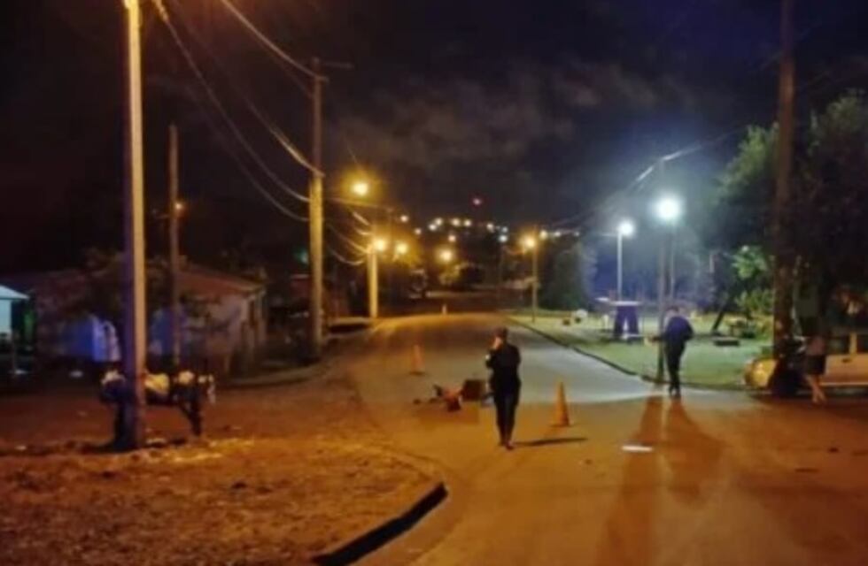 Accidente vial en Oberá: un motociclista lesionado