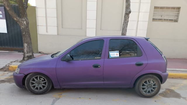 Auto secuestrado en Arroyito