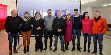 El senador nacional encabezó el encuentro en la sede provincial del Partido Justicialista (PJ).