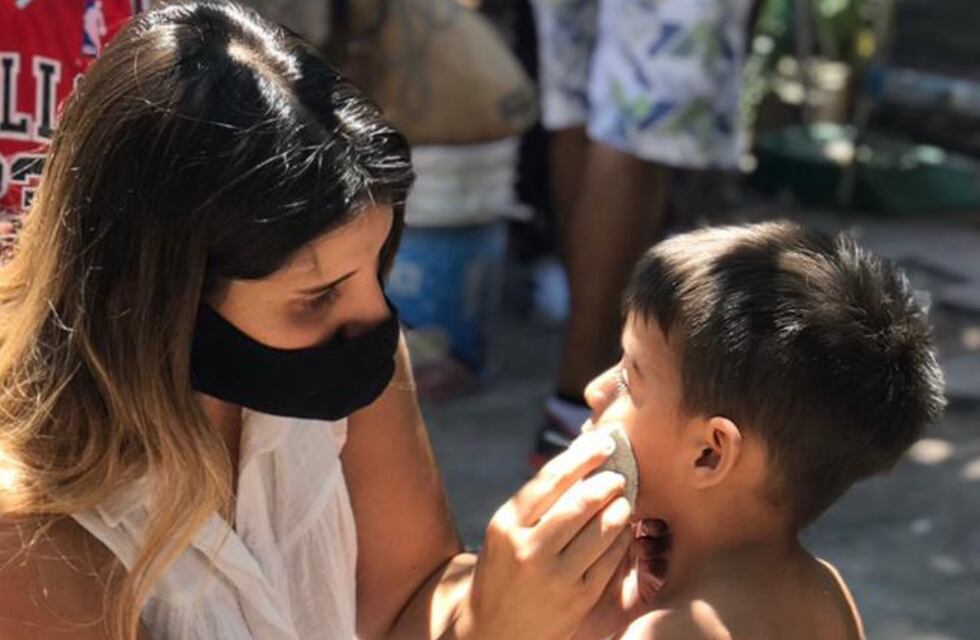 Una joven mendocina ayuda a cuatro merenderos de Las Heras