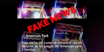 Viralizaron una Fake News sobre fallas en juegos de American Park de Posadas.