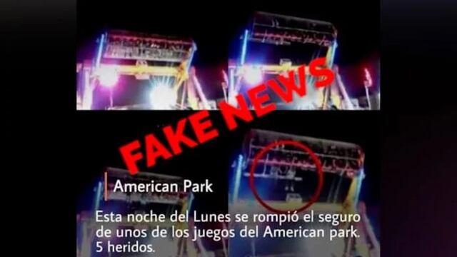 Viralizaron una Fake News sobre fallas en juegos de American Park de Posadas.