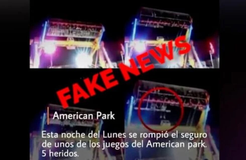 Viralizaron una Fake News sobre fallas en juegos de American Park de Posadas